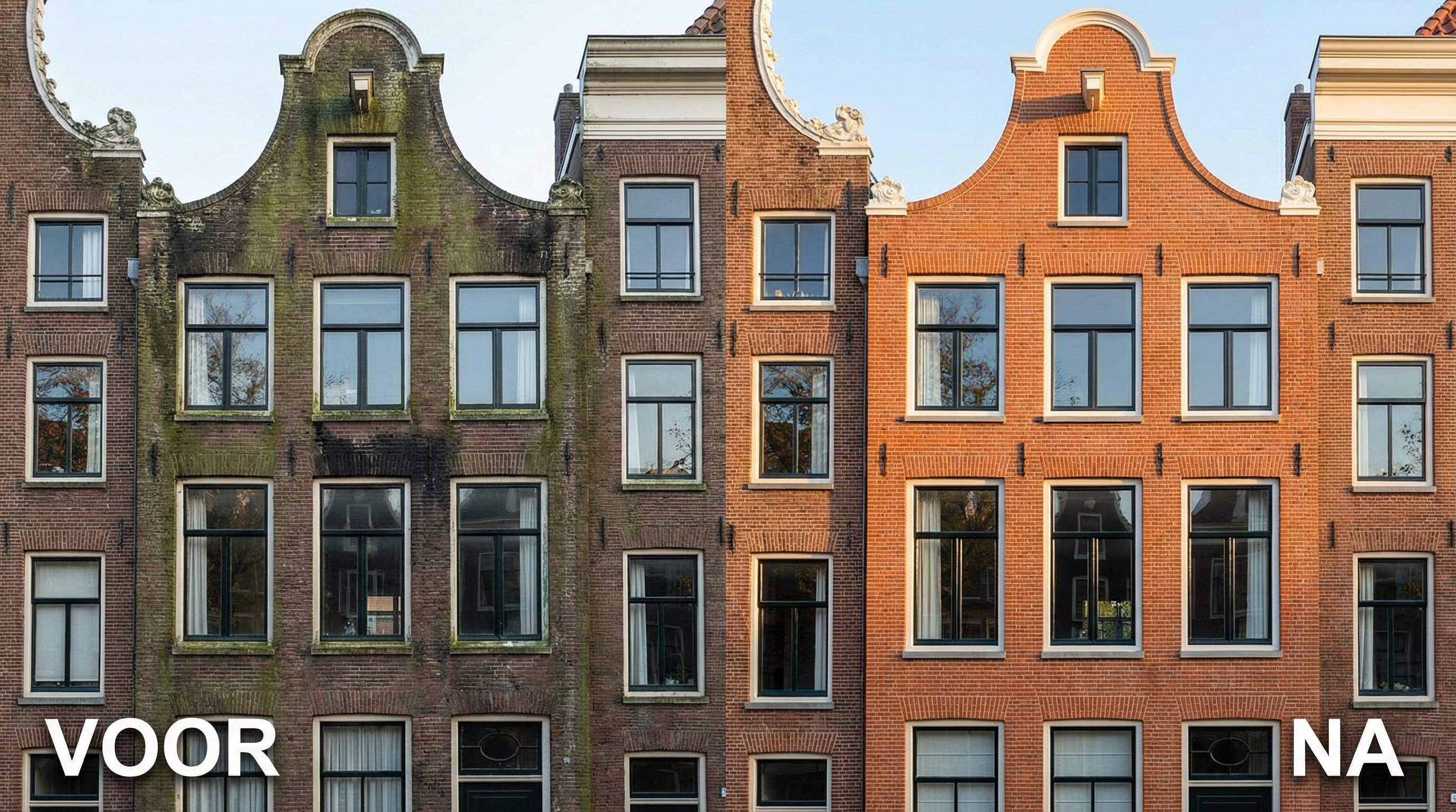 Gevelreiniging en Impregneren